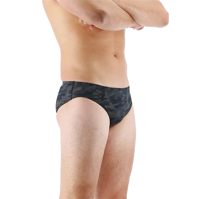 Чоловічі плавки TYR Men's Blackout Camo Racer, Black, 26, Black