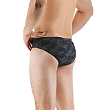 Чоловічі плавки TYR Men's Blackout Camo Racer, Black, 26, Black