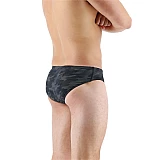 Чоловічі плавки TYR Men's Blackout Camo Racer, Black, 26, Black