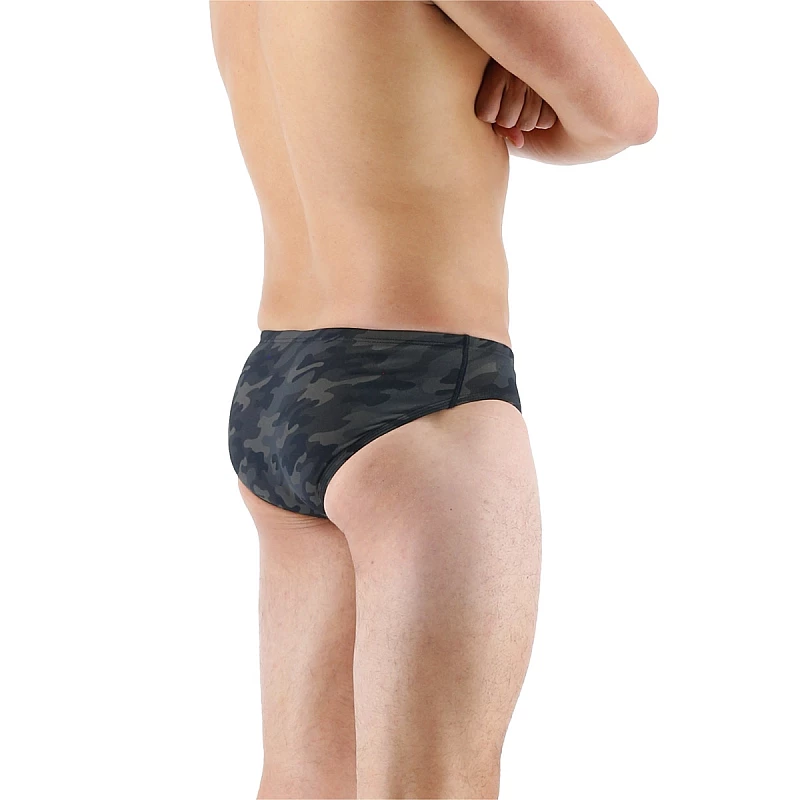 Чоловічі плавки TYR Men's Blackout Camo Racer, Black, 26, Black