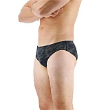 Чоловічі плавки TYR Men's Blackout Camo Racer, Black, 26, Black
