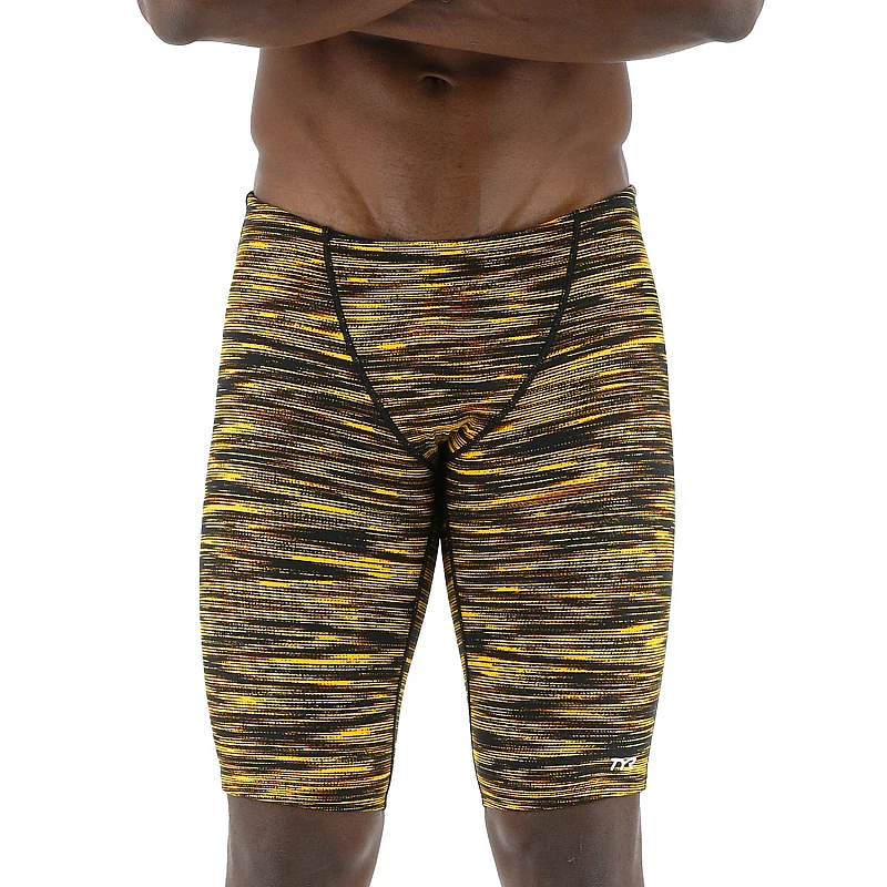 Чоловічі плавки-джаммери TYR Men's Fizzy Jammer, Black/Gold, 28, Black/Gold