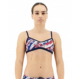 Топ жіночий TYR Women’s Homeland Mojave Tieback Top, Red/White/Blue, XS, Red/White/Blue