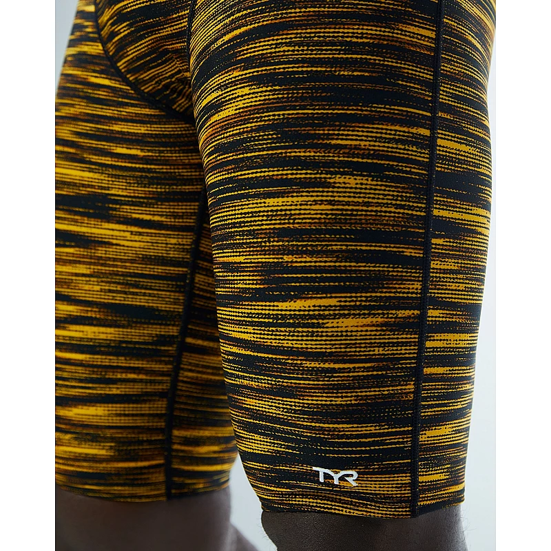 Чоловічі плавки-джаммери TYR Men's Fizzy Jammer, Black/Gold, 28, Black/Gold