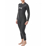 Гідрокостюм жіночий TYR Women's Hurricane Wetsuit Cat 1, Чорний, M, Black