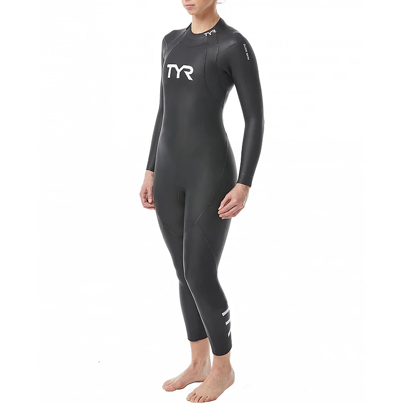 Гідрокостюм жіночий TYR Women's Hurricane Wetsuit Cat 1, Чорний, M, Black