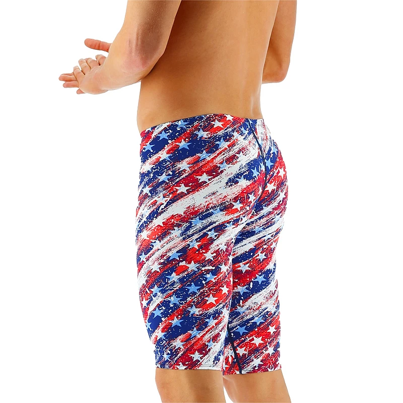 Чоловічі плавки-джаммери TYR Mens' Homeland Jammer, Red/White/Blue, 26, Red/White/Blue