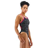 Суцільний жіночий купальник TYR Women’s Blackout Camo Diamond Controlfit, Black, 6, Black