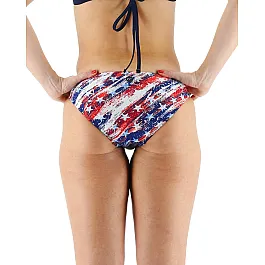 Плавки жіночі TYR Women’s Homeland Classic Bikini, Red/White/Blue, XS, Red/White/Blue