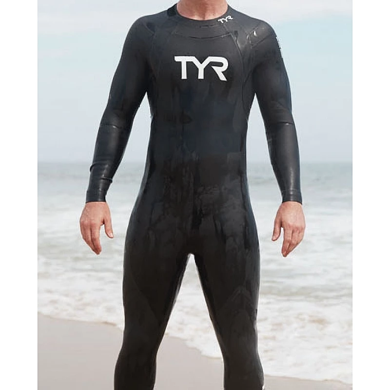 Гідрокостюм чоловічий TYR Men’s Hurricane Wetsuit Cat 1, Чорний, M, Black