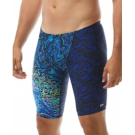 Чоловічі плавки-джаммери TYR Men’s Chroma Jammer, Синий, 34, Blue