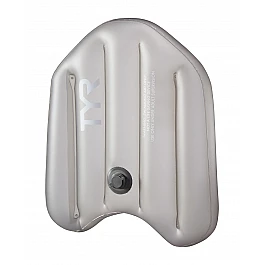 Дошка для плавання TYR Inflatable Kickboard, серый, GREY