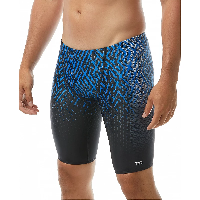 Чоловічі плавки-джаммери TYR Men’s Odyssey Jammer, Синий, 36, Blue