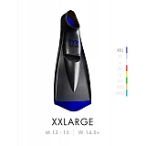Ласти довгі TYR FLEX FIN 2.0, Black, XXL, Black