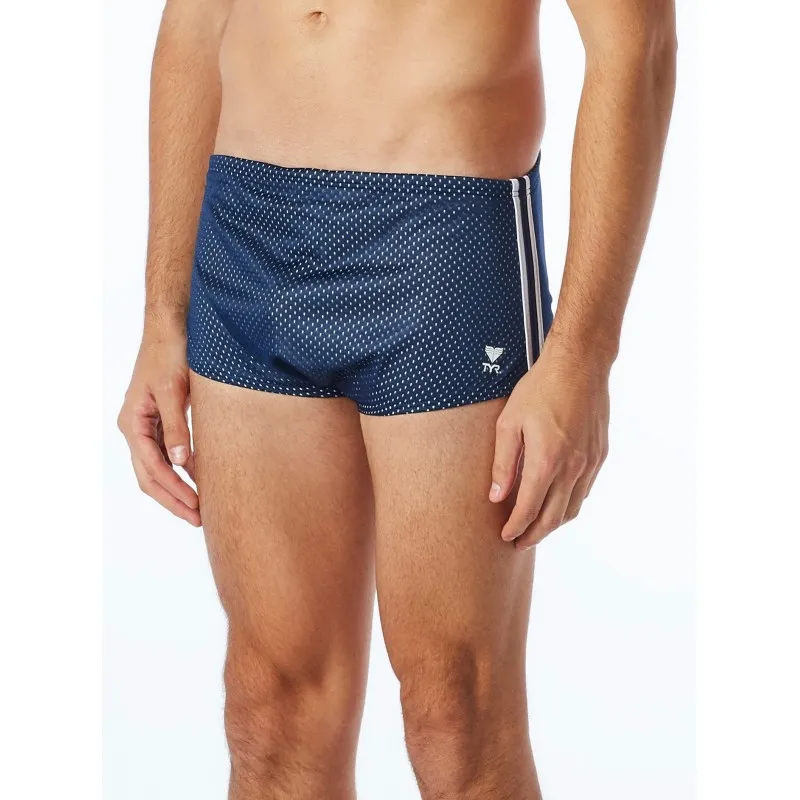 Чоловічі плавки TYR Men’s Poly Mesh Trainer, Navy, 28, Navy