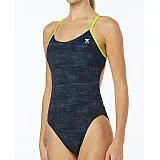 Купальник TYR Training Sandblasted Womens Cutoutfit, Чорный, 36, Black
