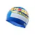 Шапочка для плавання TYR HELLO MY NAME IS, Blue, Onesize, Blue