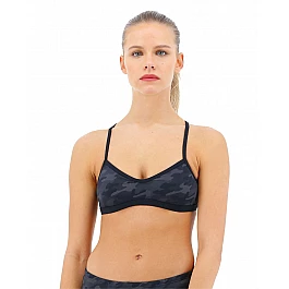 Топ жіночий TYR Women’s Blackout Camo Mojave Tieback Top, Black/Black, XS, Black/Black