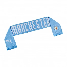 Шарф Puma MCFC DNA FAN SCARF Унісекс р.MISC Блакитний