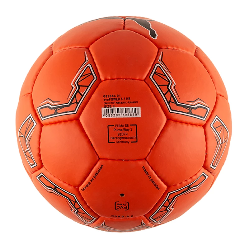 М'яч Puma Evo POWER 1.3 HB (IHF) Унісекс р.2 Чорний/Помаранчевий