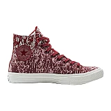 Кеди Converse CTAS II HI Унісекс р.44 Бордовий/Білий