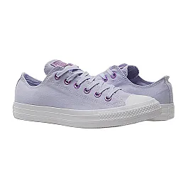 Кеди Converse CTAS OX OXYGEN PURPLE/WASHED LILAC/ Унісекс р.37 Білий/Бежевий