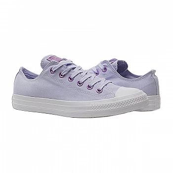 Кеди Converse CTAS OX OXYGEN PURPLE/WASHED LILAC/ Унісекс р.37 Білий/Бежевий