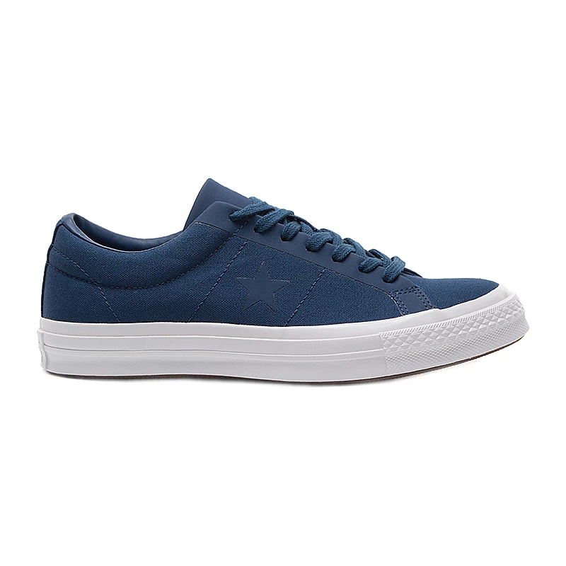 Кеди Converse ONE STAR OX Унісекс р.38 Синій/Білий