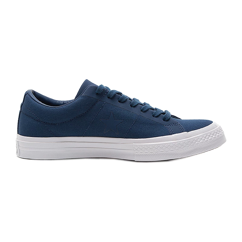 Кеди Converse ONE STAR OX Унісекс р.38 Синій/Білий