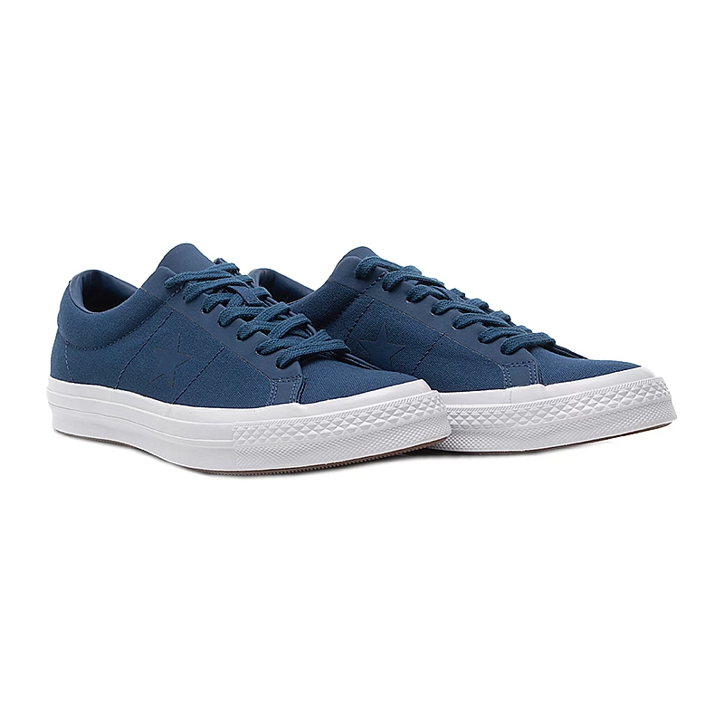 Кеди Converse ONE STAR OX Унісекс р.38 Синій/Білий