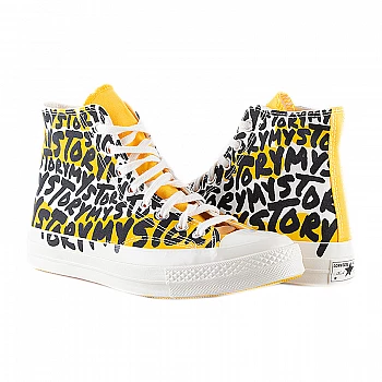 Кеди Converse CHUCK 70 HI Унісекс р.37 Комбінований/Білий