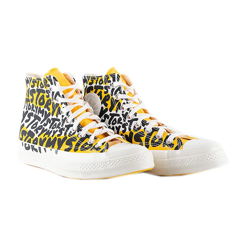 Кеди Converse CHUCK 70 HI Унісекс р.37 Комбінований/Білий