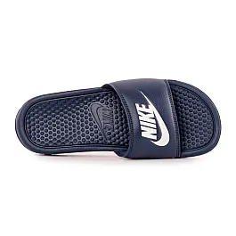 Тапочки Nike Benassi JDI Slide Чоловіча р.47.5 Синій