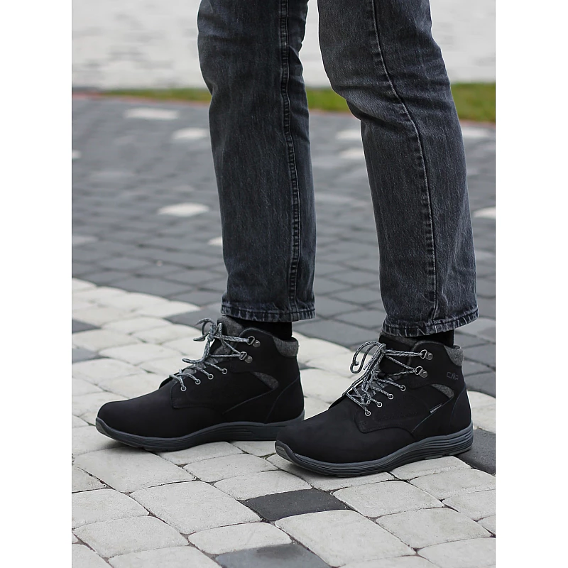 Черевики CMP NIBAL MID LIFESTYLE SHOE WP Чоловіки р.46 Чорний
