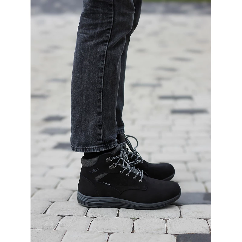 Черевики CMP NIBAL MID LIFESTYLE SHOE WP Чоловіки р.46 Чорний
