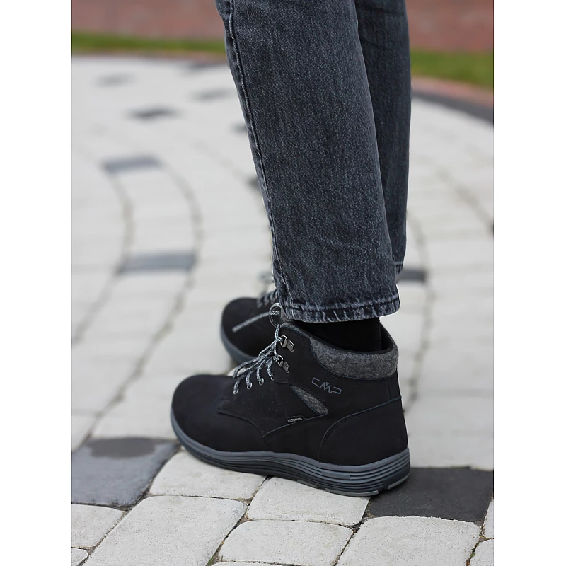 Черевики CMP NIBAL MID LIFESTYLE SHOE WP Чоловіки р.46 Чорний