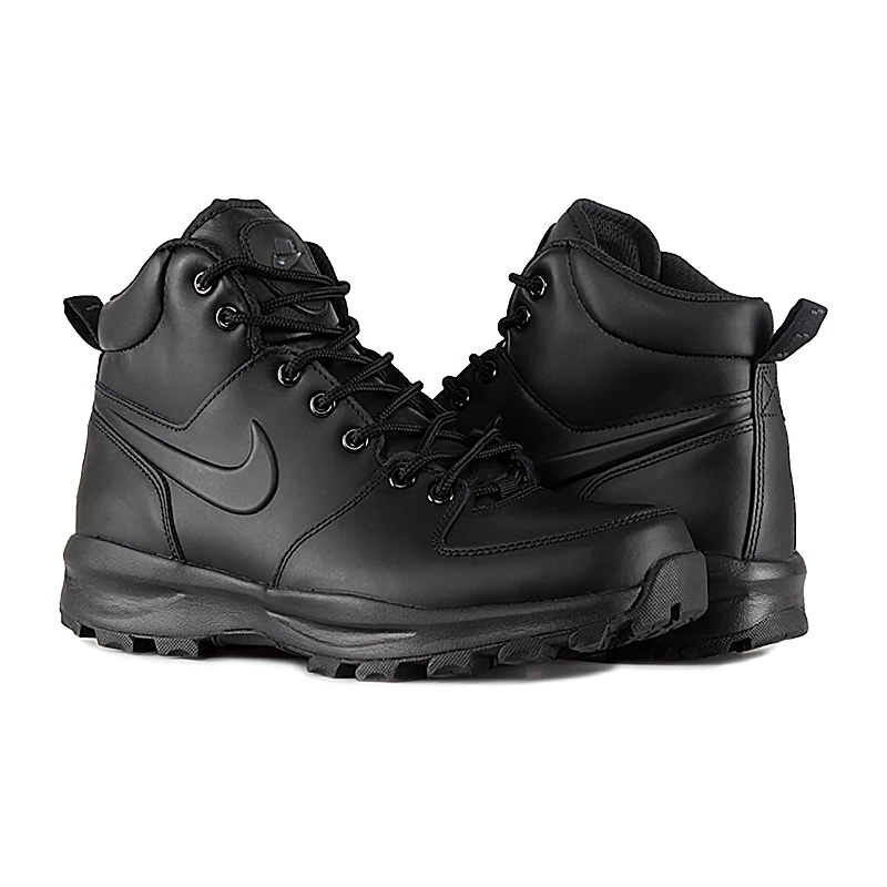 Кросівки Nike MANOA LEATHER Чоловіча р.40.5 Чорний