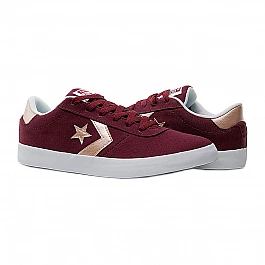 Кеди Converse Point Star Унісекс р.36 Білий/Бордовий