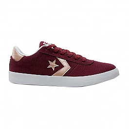 Кеди Converse Point Star Унісекс р.36 Білий/Бордовий