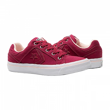 Кеди CONVERSE EL DISTRITO OX Жіноча р.37.5 Білий/Вишневий