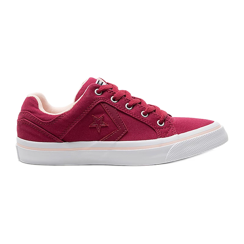 Кеди CONVERSE EL DISTRITO OX Жіноча р.37.5 Білий/Вишневий