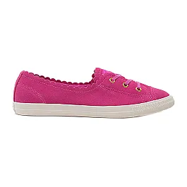 Кеди Converse CTAS BALLET LACE OX ACTIVE FUSCHIA/ Жінки р.39 Білий/Рожевий