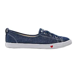 Кеди Converse CTAS BALLET LACE SLIP INDIGO/WHITE Жінки р.36 Білий/Синій