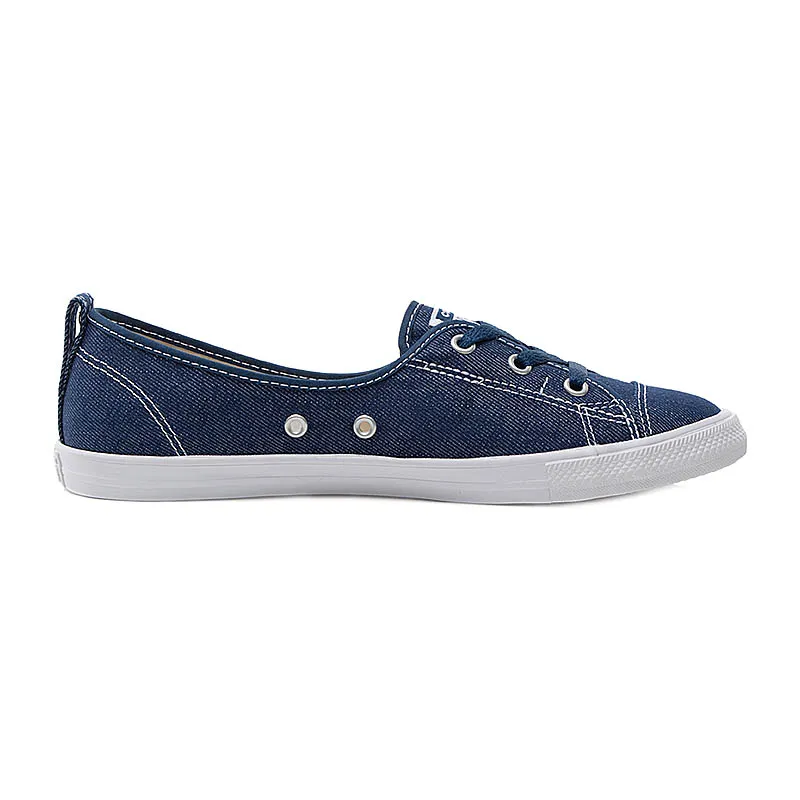 Кеди Converse CTAS BALLET LACE SLIP INDIGO/WHITE Жінки р.36 Білий/Синій