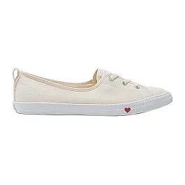 Кеди Converse CTAS BALLET LACE SLIP Жіноча р.39 Бежевий/Білий