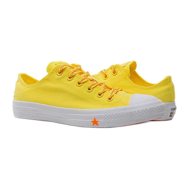 Кеди Converse All Star Жінки р.36 Білий/Жовтий