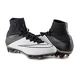 Бутси Nike MERCURIAL SUPERFLY LTHR FG Чоловіки р.40 Чорний