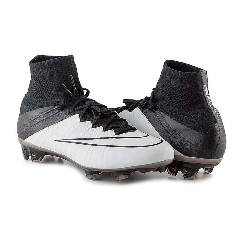 Бутси Nike MERCURIAL SUPERFLY LTHR FG Чоловіки р.40 Чорний