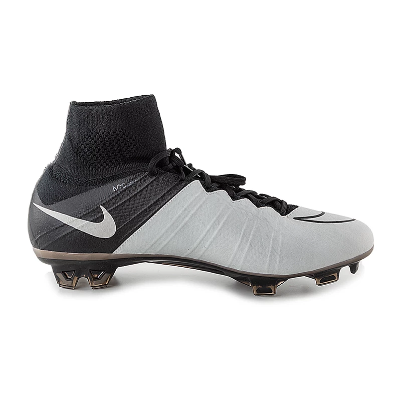 Бутси Nike MERCURIAL SUPERFLY LTHR FG Чоловіки р.40 Чорний