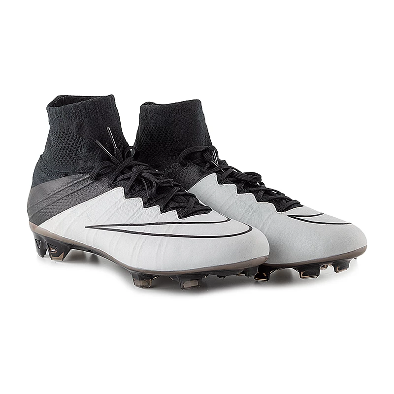 Бутси Nike MERCURIAL SUPERFLY LTHR FG Чоловіки р.40 Чорний